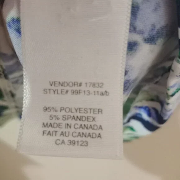 Northern Reflection Pattern Blouse SIZE L - Picture 4 of 6